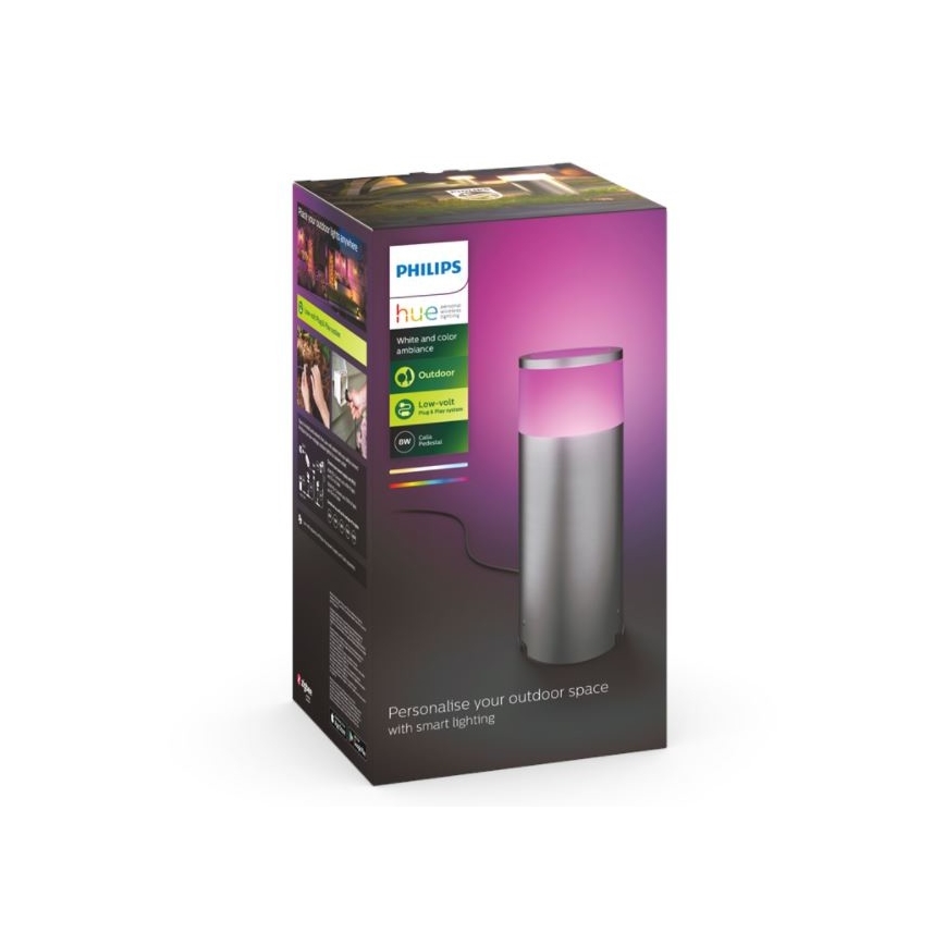 Philips - LED RGBW Dimmbare Außenlampe Hue CALLA LED/8W/230V IP44