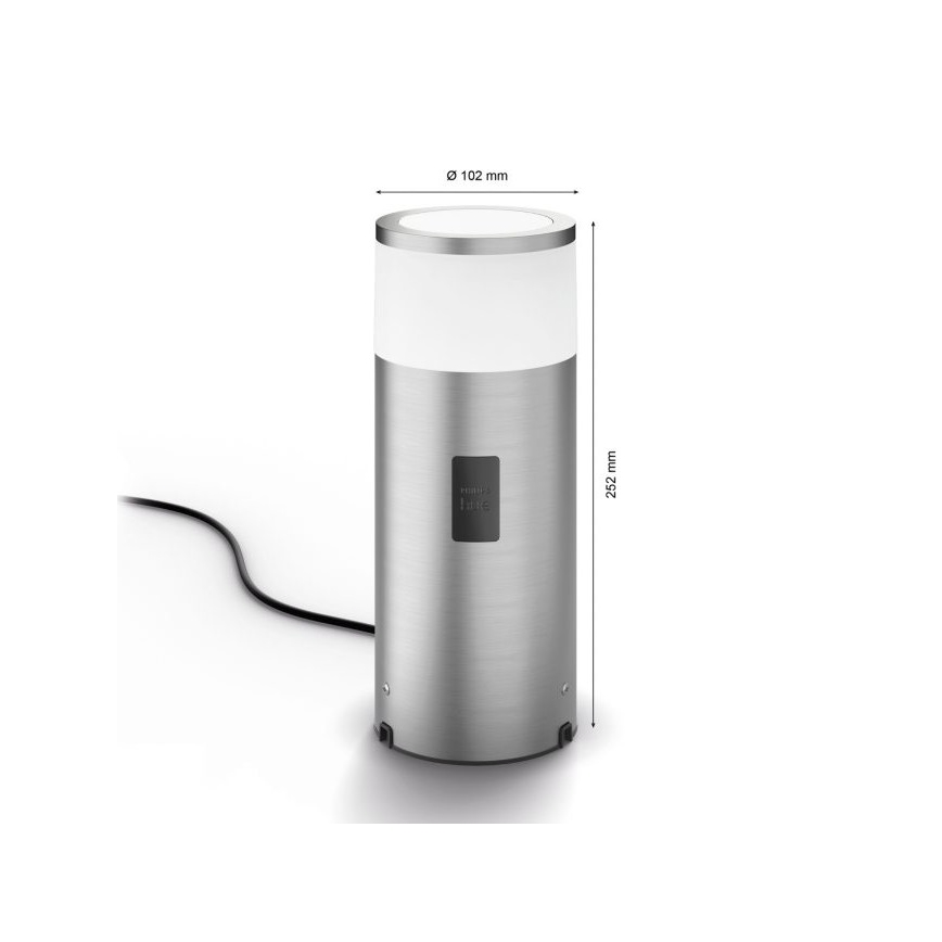 Philips - LED RGBW Dimmbare Außenlampe Hue CALLA LED/8W/230V IP44