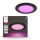 Philips - LED RGBW dimmbare Badezimmer-Einbauleuchte Hue SLIM LED/12W/230V 1000-20000K schwarz IP44