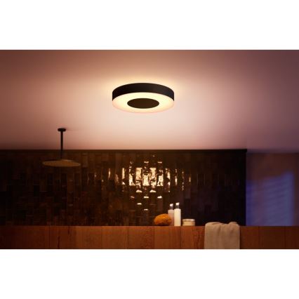 Philips-LED RGBW Dimmbare Badezimmerleuchte Hue XAMENTO LED/33,5W/230V IP44 381 mm 2000-6500K