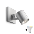 Philips - LED RGBW dimmbarer Einbaustrahler RUNNER 1xGU10/6,5W/230V 2700-6500K mattchrom
