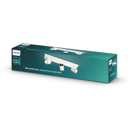 Philips - LED RGBW dimmbarer Deckenspot RUNNER 3xGU10/6,5W/230V 2700-6500K weiß