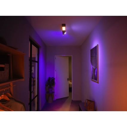 Philips - LED RGBW dimmbares Einbauleuchte Hue CENTRIS 2xGU10/4,2W/230V + LED/11W 2000-6500K