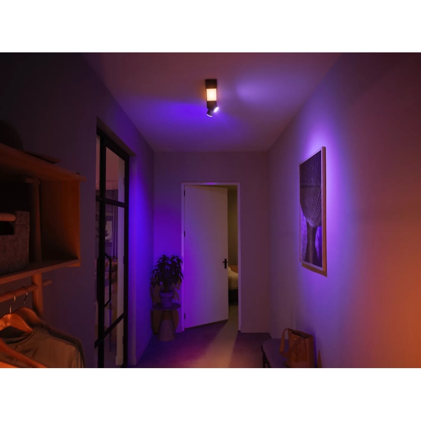 Philips - LED RGBW dimmbares Einbauleuchte Hue CENTRIS 2xGU10/4,2W/230V + LED/11W 2000-6500K