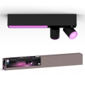 Philips - LED RGBW dimmbares Einbauleuchte Hue CENTRIS 2xGU10/4,2W/230V + LED/11W 2000-6500K