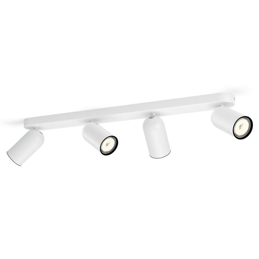 Philips - LED RGBW dimmbarer Deckenspot PONGEE 4xGU10/4,9W/230V 2700-6500K weiß