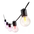 Philips - LED RGBW verlängerbare, dimmbare Außen-Lichterkette Hue FESTAVIA, 30× LED, 21 m, IP65