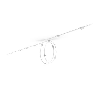 Philips - LED RGBW erweiterbare dimmbare Außen-Lichterkette Hue FESTAVIA 16xLED 9m 1000-20000K IP65