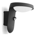 Philips - LED Solar-Wandleuchte mit Bewegungs- und Dämmerungssensor LED/1,2W/4V 1800 mAh 3000K IP44