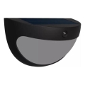 Philips - LED-Solar-Wandleuchte mit Sensor SWYN LED/3,8W/3,7V 800 mAh 2700K IP44 schwarz