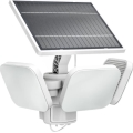 Philips - LED-Solar-Wandleuchte ZYREN mit Sensor, 24,5 W / 3,7 V, 2600 mAh, 5000 K, IP65, weiß