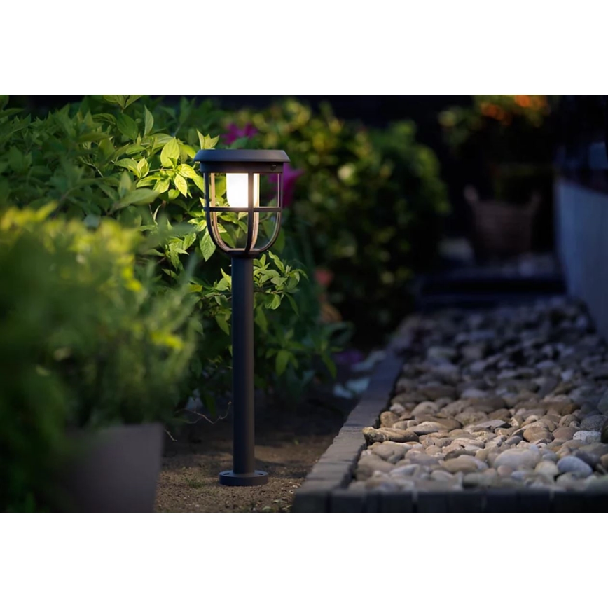 Philips - LED-Solarleuchte mit Sensor RADII LED/1,3W/3,7V 2000 mAh 3000K IP44
