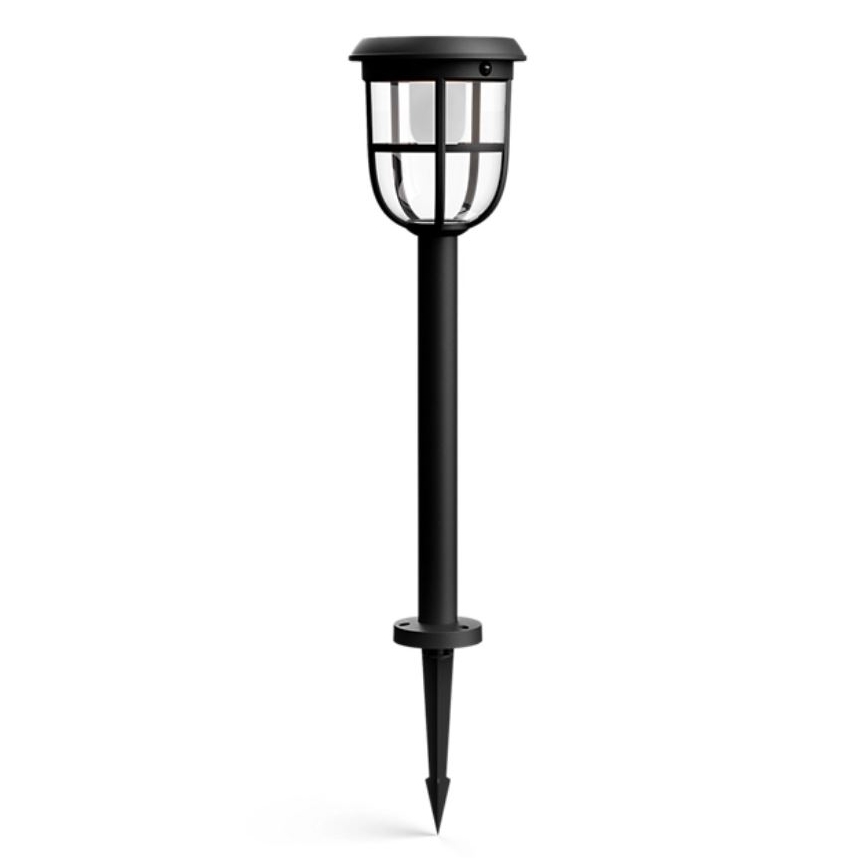 Philips - LED-Solarleuchte mit Sensor RADII LED/1,3W/3,7V 2000 mAh 3000K IP44