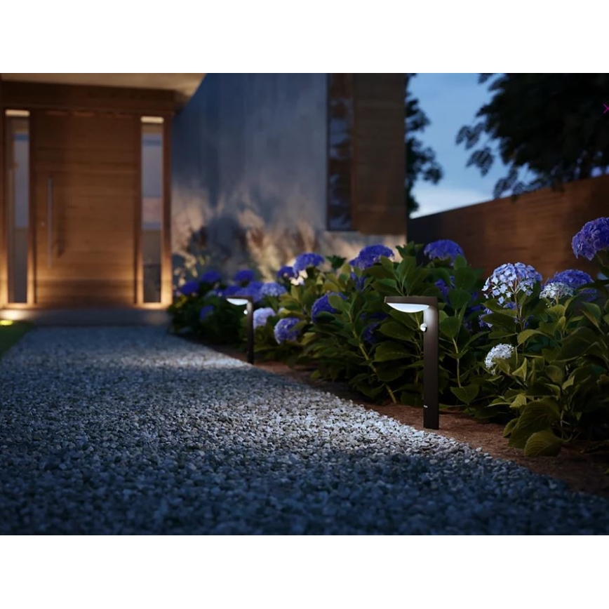 Philips - LED-Solarleuchte mit Sensor LED/1,2W/4V 1800 mAh 4000K IP44