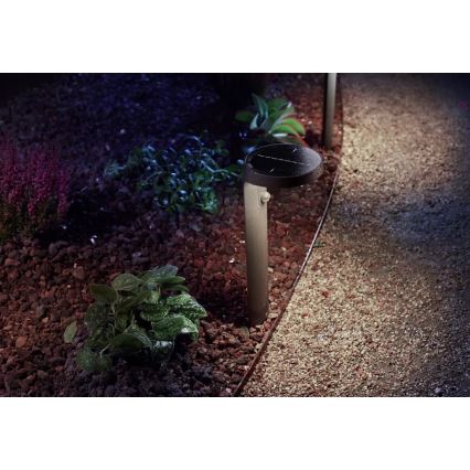 Philips - LED-Solarleuchte mit Sensor LED/1,2W/4V 1800 mAh 4000K IP44