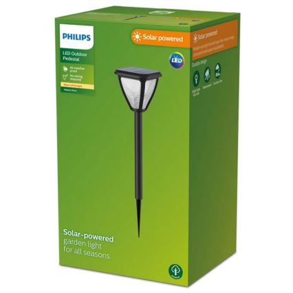 Philips - LED-Solarleuchte VAPORA LED/1,5W/3,7V 1500 mAh IP44