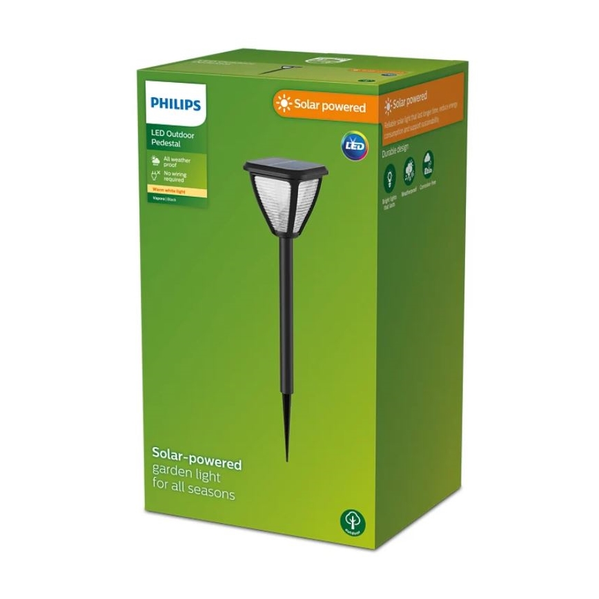 Philips - LED-Solarleuchte VAPORA LED/1,5W/3,7V 1500 mAh IP44