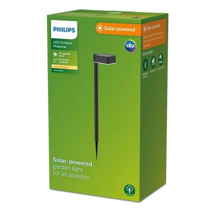 Philips - LED-Solarleuchte VYNCE LED/1,5W/3,7V 1500 mAh IP44