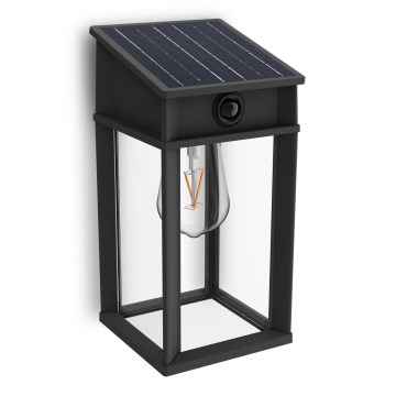 Philips - LED-Solarwandleuchte mit Sensor GERI LED/3,2W/3,7V 2700K IP44