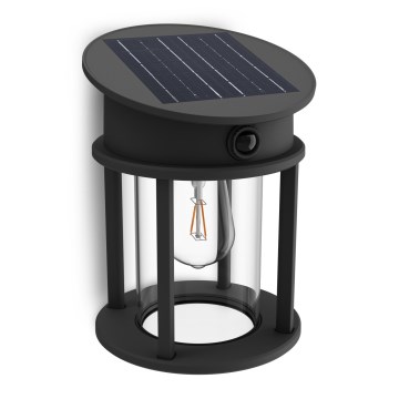 Philips - LED-Solarwandleuchte mit Sensor GERI LED/3,2W/3,7V 2700K IP44