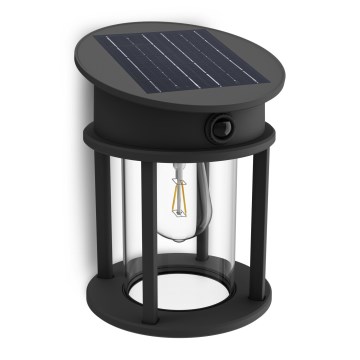 Philips - LED-Solarwandleuchte mit Sensor GERI LED/3,2W/3,7V 4000K IP44