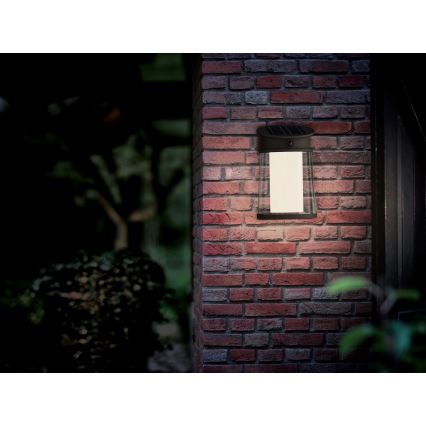 Philips - LED-Solarwandleuchte mit Sensor JUDA LED/3,2W/3,7V 4000K IP44