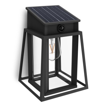 Philips - LED-Solarwandleuchte mit Sensor LYSIN LED/3,2W/3,7V 2700K IP44