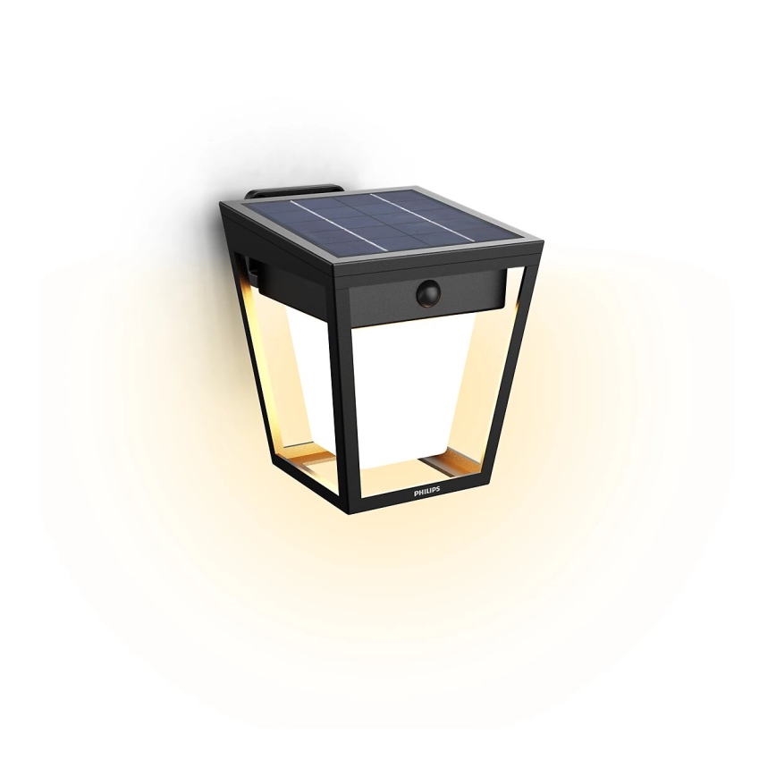 Philips - LED-Solarwandleuchte mit Sensor NISSA LED/1,8W/3,7V 3000K IP44