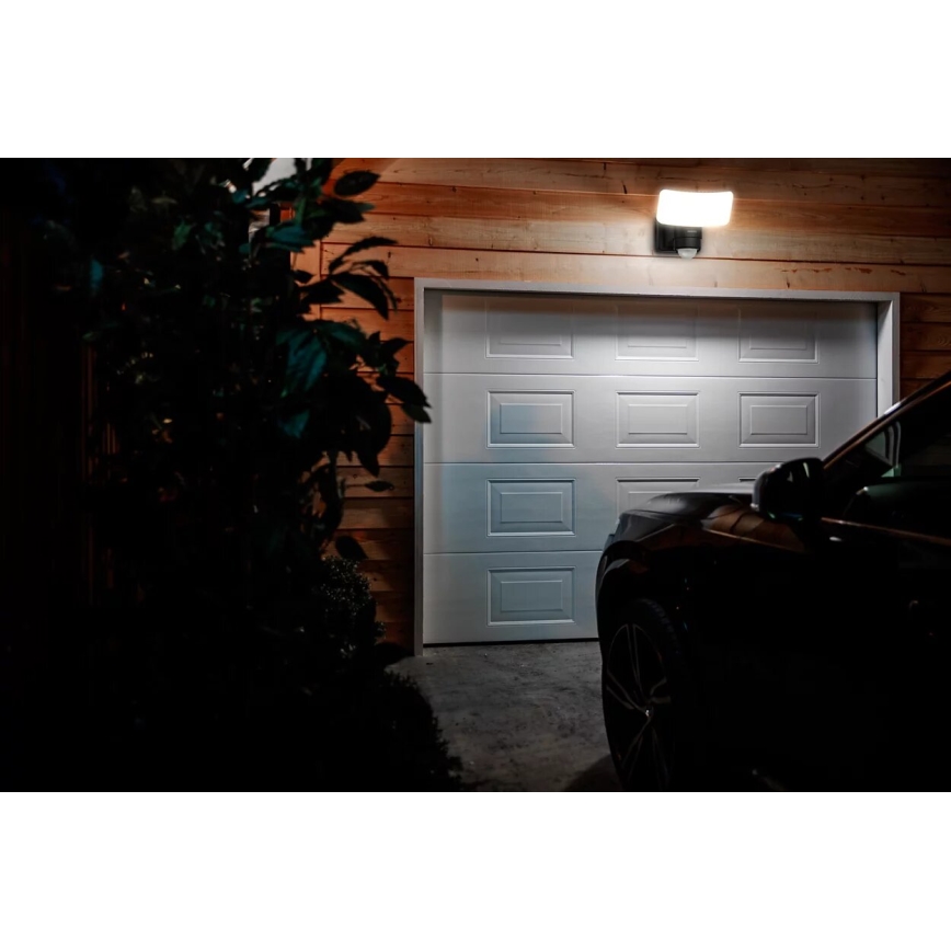 Philips - LED-Solarwandleuchte mit Sensor TYLUS LED/6W/3,7V 5000K IP44