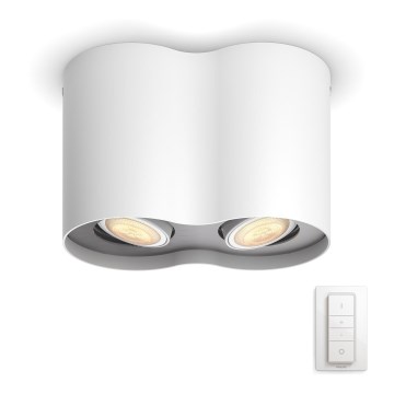 Philips - LED Spotlight Hue PILLAR 2xGU10/5,5W/230V