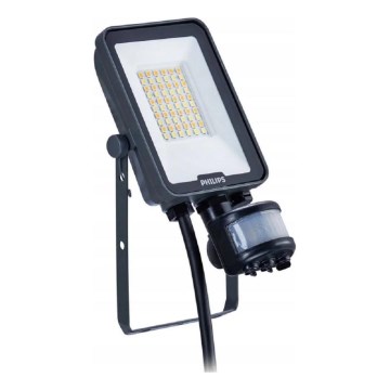 Philips - LED-Strahler mit Bewegungs- und Dämmerungssensor LEDINAIRE ALL-IN LED/20W/230V 3000/4000/6500K IP65