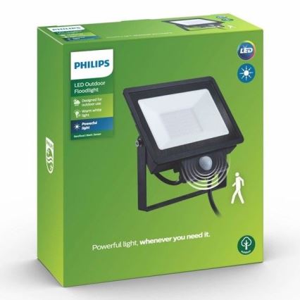 Philips - LED-Strahler mit Sensor DECOFLOOD LED/20W/230V IP65
