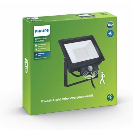 Philips - LED-Strahler mit Sensor DECOFLOOD LED/50W/230V IP65 CRI 90