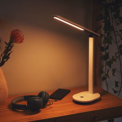 Philips - LED dimmbare Touch-Tischlampe IVORY LED/5W/5V 3000 mAh 2700/3600/5000K CRI 90