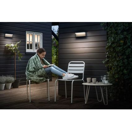 Philips - LED-Wandleuchte für den Außenbereich BUSTAN LED/3,8W/230V 2700K IP44