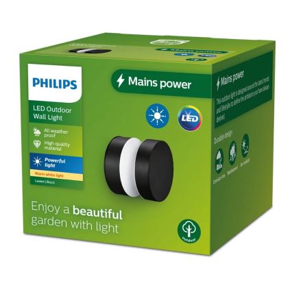 Philips - LED-Wandleuchte für den Außenbereich LAVEN LED/6W/230V 2700K IP44