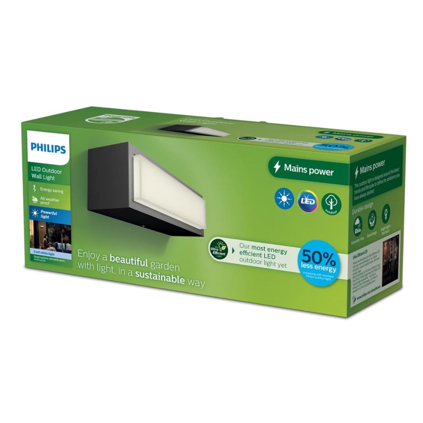 Philips - LED-Wandleuchte für den Außenbereich STRATOSPHERE LED/3,8W/230V 4000K IP44