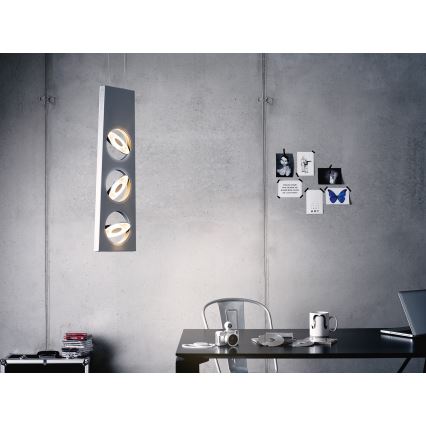 Philips Lirio 40609/31/16 - LED Decken-Hängeleuchte CIRCULIS 3xLED/13W/230V