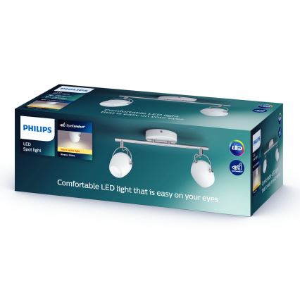 Philips Lirio 57032/31/P0 - LED-Strahler PLANET 2xLED/4,2W/230V