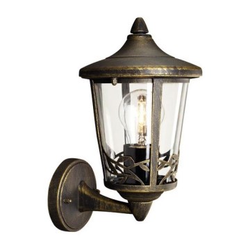 Philips Massive 15390/42/10 - Wandleuchte CHARTRES 1xE27/60W/230V braun Patina