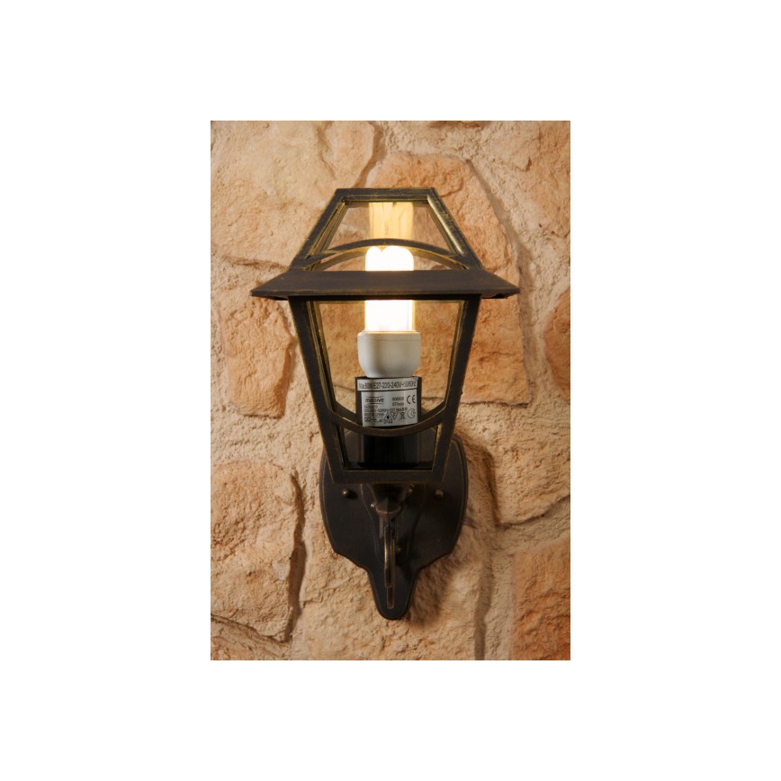 Philips Massive 15420/42/10 - Wandleuchte BABYLON 1xE27/60W goldgelb Platin