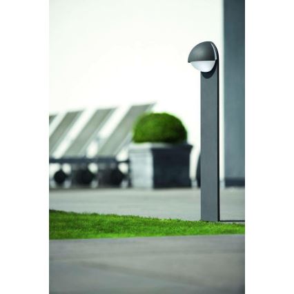 Philips Massive 16248/93/10 - RENO Außenleuchte 1xE27/12W/230V dunkelgrau