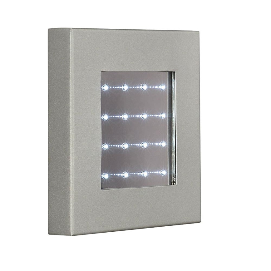 Philips Massive 16709/87/10 - Außenwandleuchte MILAZZO 16xLED/3W/3,2V