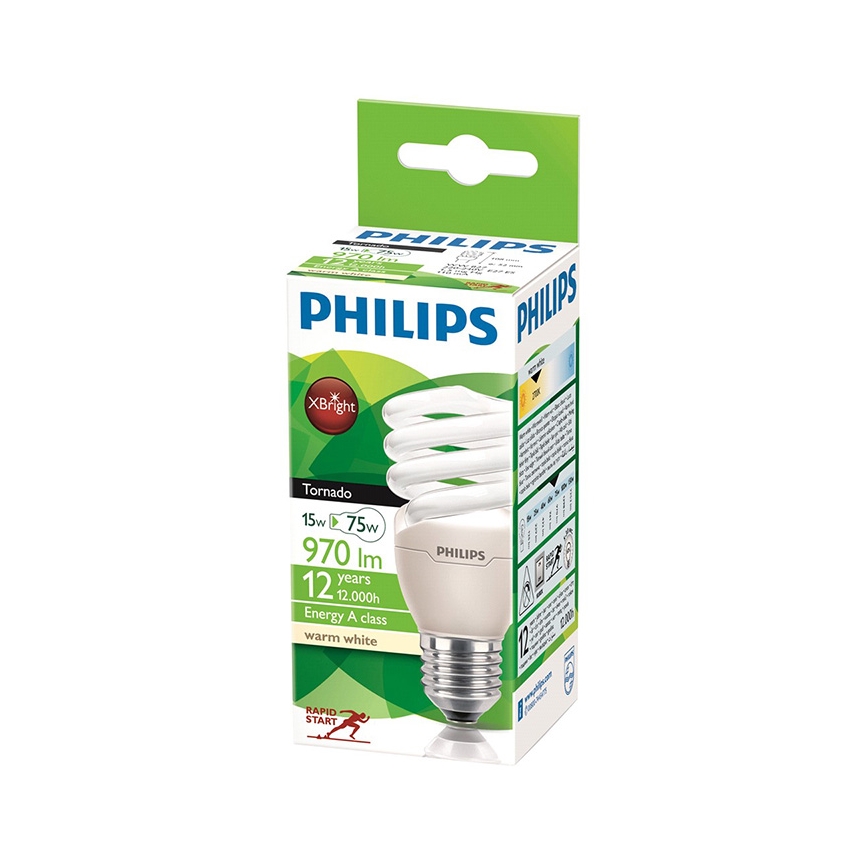 Philips Massive 17226/47/16 - Außenwandleuchte ECOMOODS 1xE27/15W rostfrei