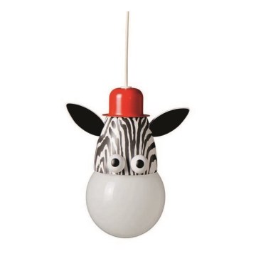 Philips Massive 40592/55/10 - Hängender Kronleuchter ZEBRA 1xE27/18W/230V schwarz