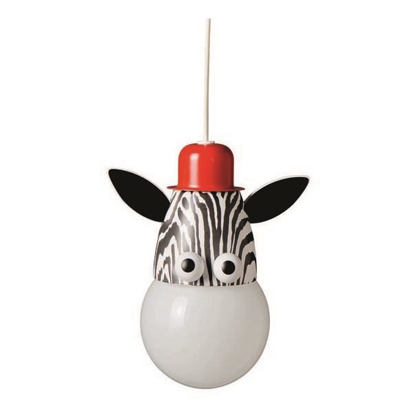 Philips Massive 40592/55/10 - Hängender Kronleuchter ZEBRA 1xE27/18W/230V schwarz