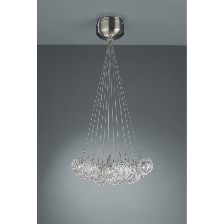 Philips Massive 41853/17/10 - FONTAINE Hängender Kronleuchter 15xG4/10W/12V