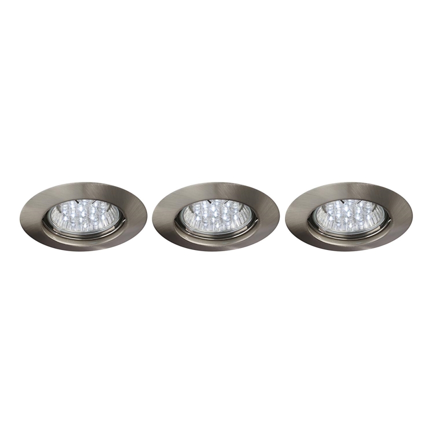 Philips Massive 59453/17/10 - SET 3x LED Badezimmereinbauleuchte SPARK 3xGU10/1,5W/230V