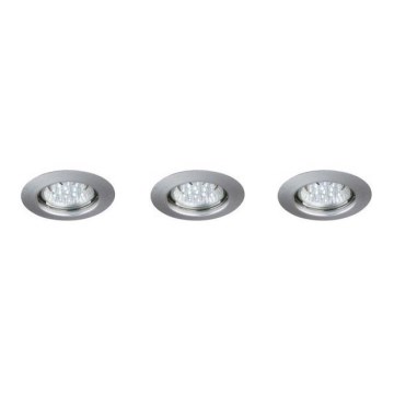 Philips Massive 59453/48/10 - SET 3x LED Downlight SPARK 3x1, 5W gesetzt