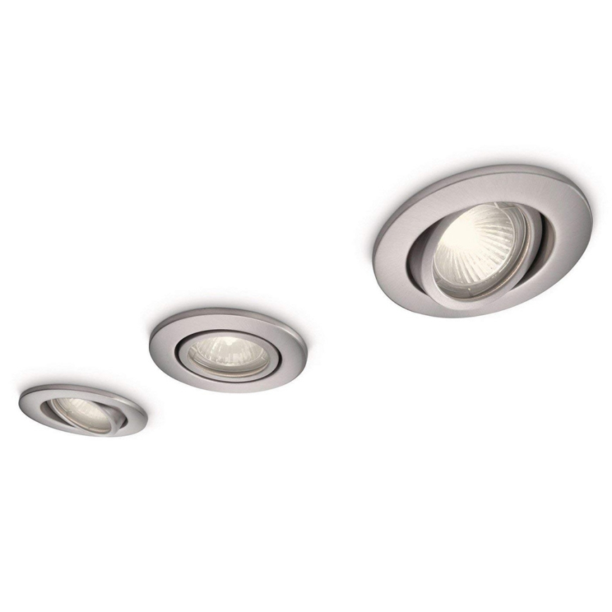 Philips Massive 59902/17/10 - SET 3x Badezimmerleuchte AQUA 3xGU10/50W/230V